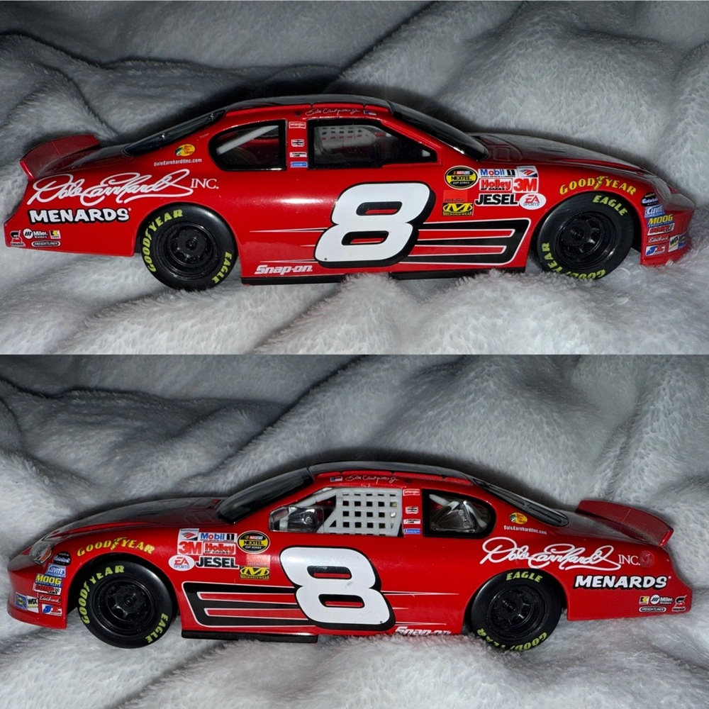 Dale Earnhardt #8 Menards’ Red Racing Car